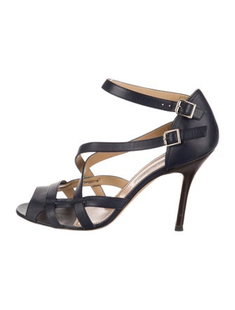 Manolo Blahnik Leather Sandals