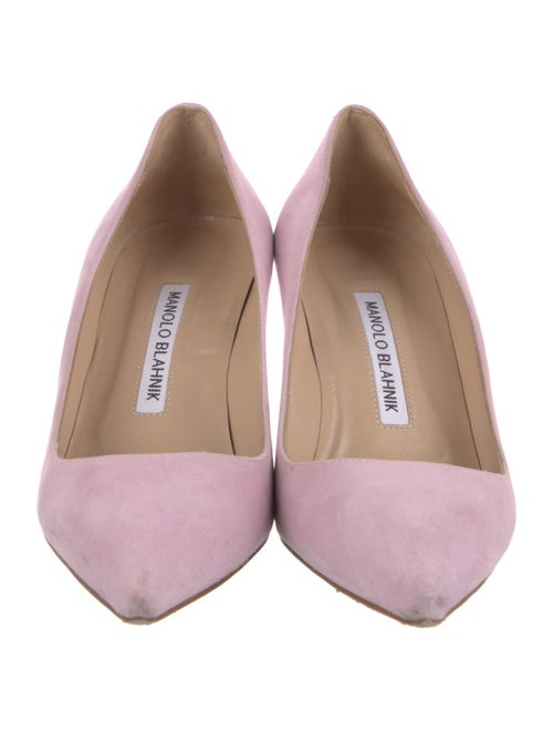 Manolo Blahnik BB Suede Pumps