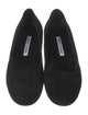 Manolo Blahnik Suede Flats