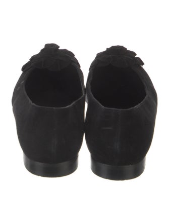 Manolo Blahnik Suede Flats