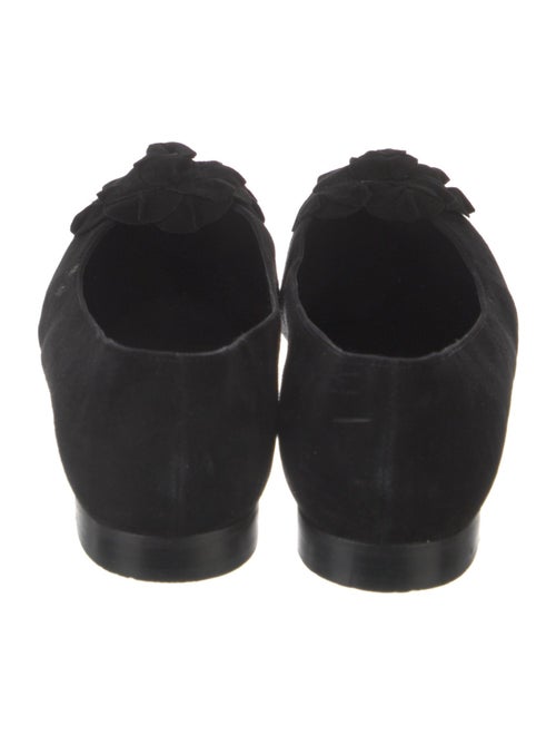 Manolo Blahnik Suede Flats