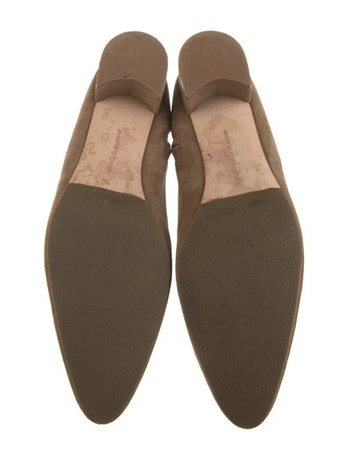 Manolo Blahnik Suede Boots