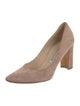 Manolo Blahnik Suede Pumps
