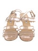 Manolo Blahnik PVC Slingback Sandals
