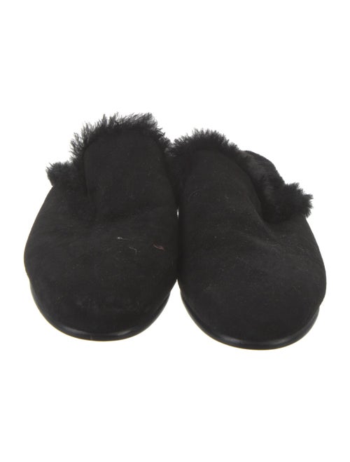 Manolo Blahnik Suede Mules