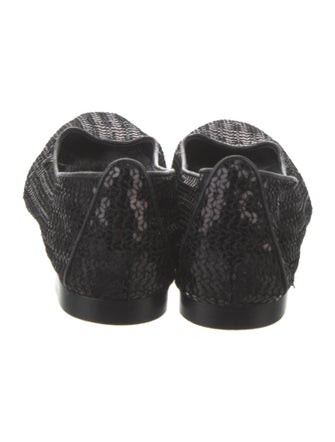 Manolo Blahnik Sequins Flats