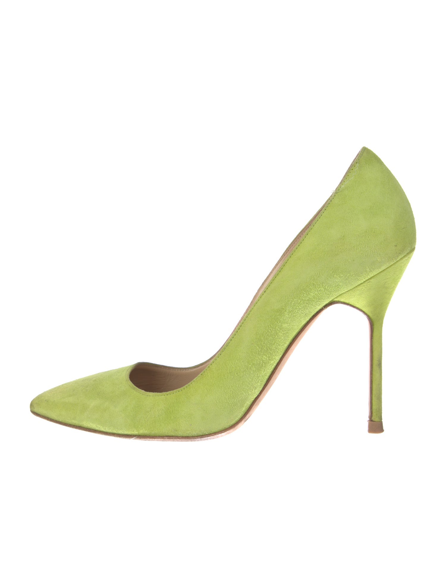 Manolo Blahnik Suede Pumps