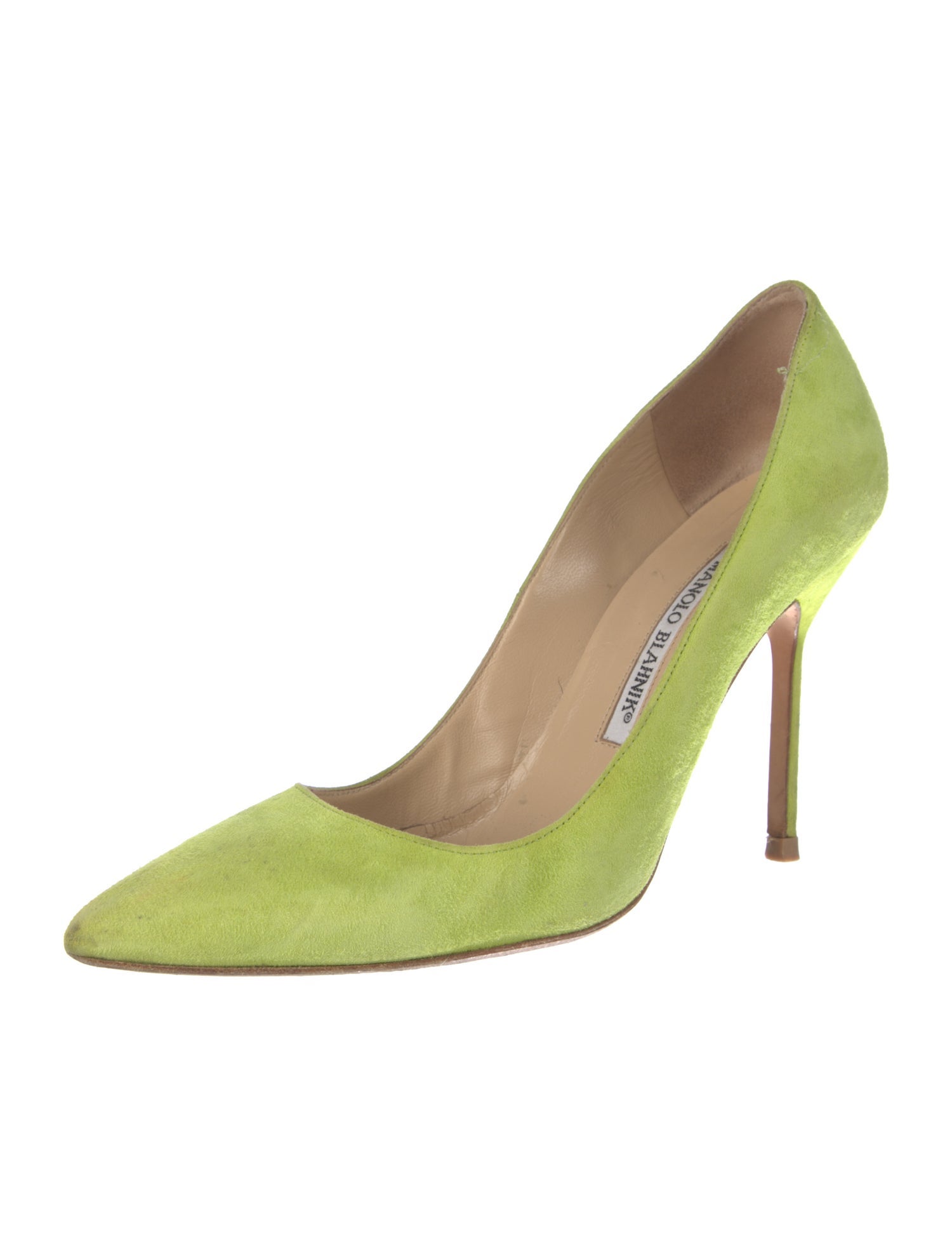 Manolo Blahnik Suede Pumps