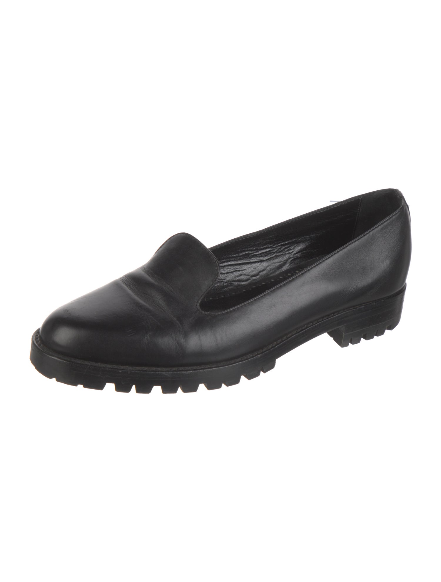 Manolo Blahnik Leather Loafers