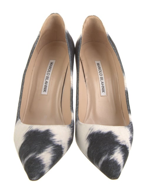 Manolo Blahnik Printed Pumps