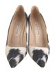 Manolo Blahnik Printed Pumps