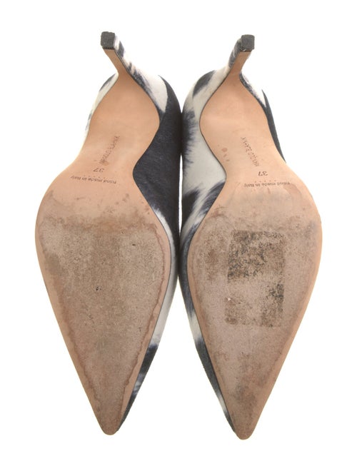 Manolo Blahnik Printed Pumps