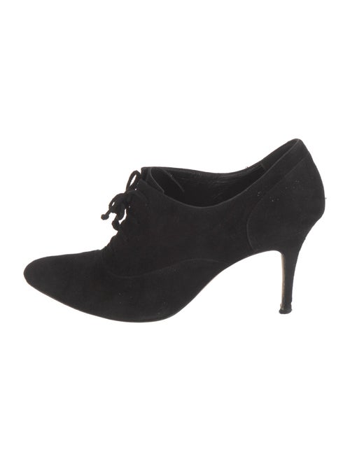 Manolo Blahnik Suede Pumps