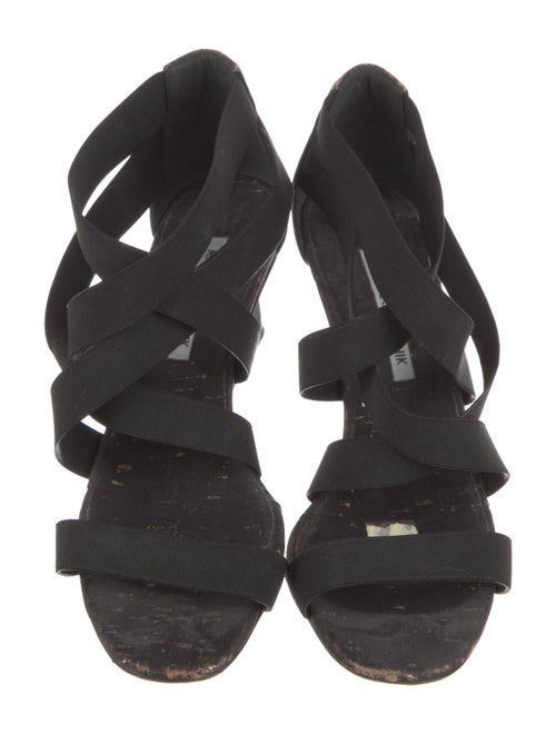 Manolo Blahnik Printed Pumps