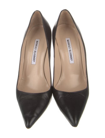 Manolo Blahnik Leather Pumps