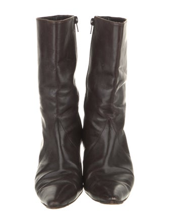 Manolo Blahnik Leather Boots