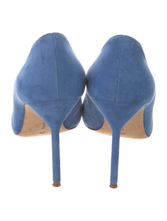 Manolo Blahnik Suede Pumps