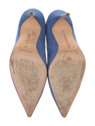 Manolo Blahnik Suede Pumps