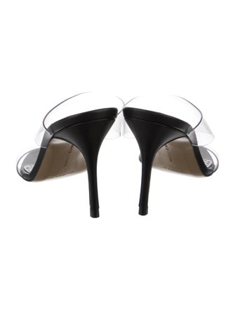 Manolo Blahnik PVC Slides