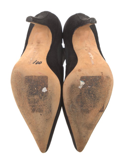 Manolo Blahnik Suede Pumps