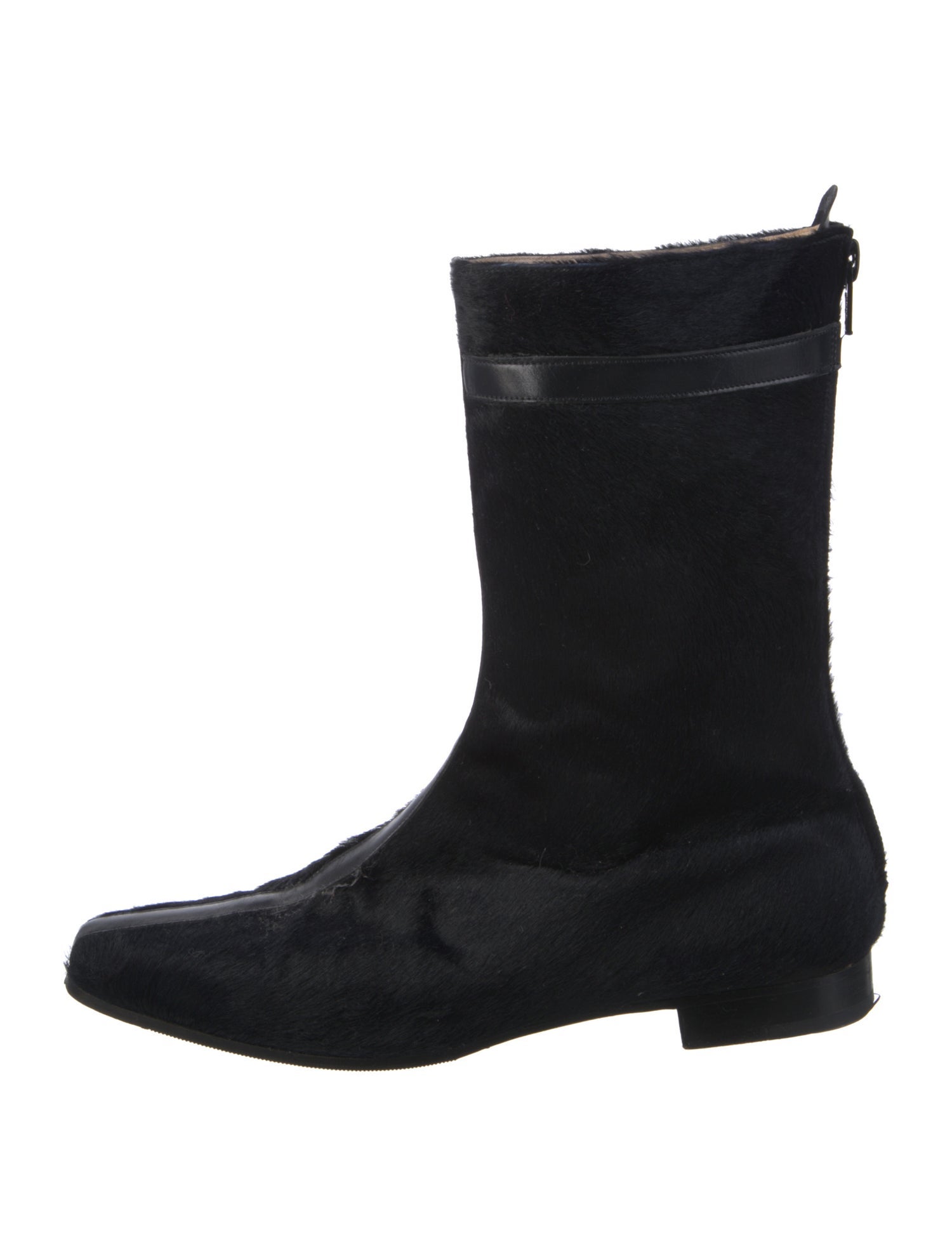 Manolo Blahnik Suede Rain Boots