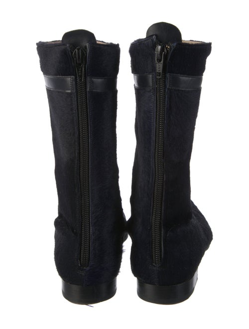 Manolo Blahnik Suede Rain Boots