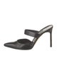 Manolo Blahnik Leather Mules