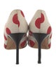 Manolo Blahnik Canvas Printed Pumps