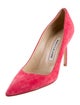 Manolo Blahnik Suede Pumps
