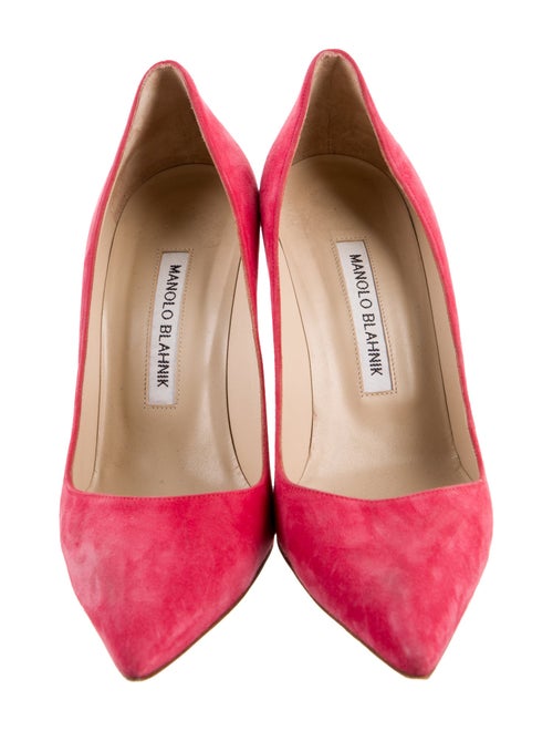 Manolo Blahnik Suede Pumps