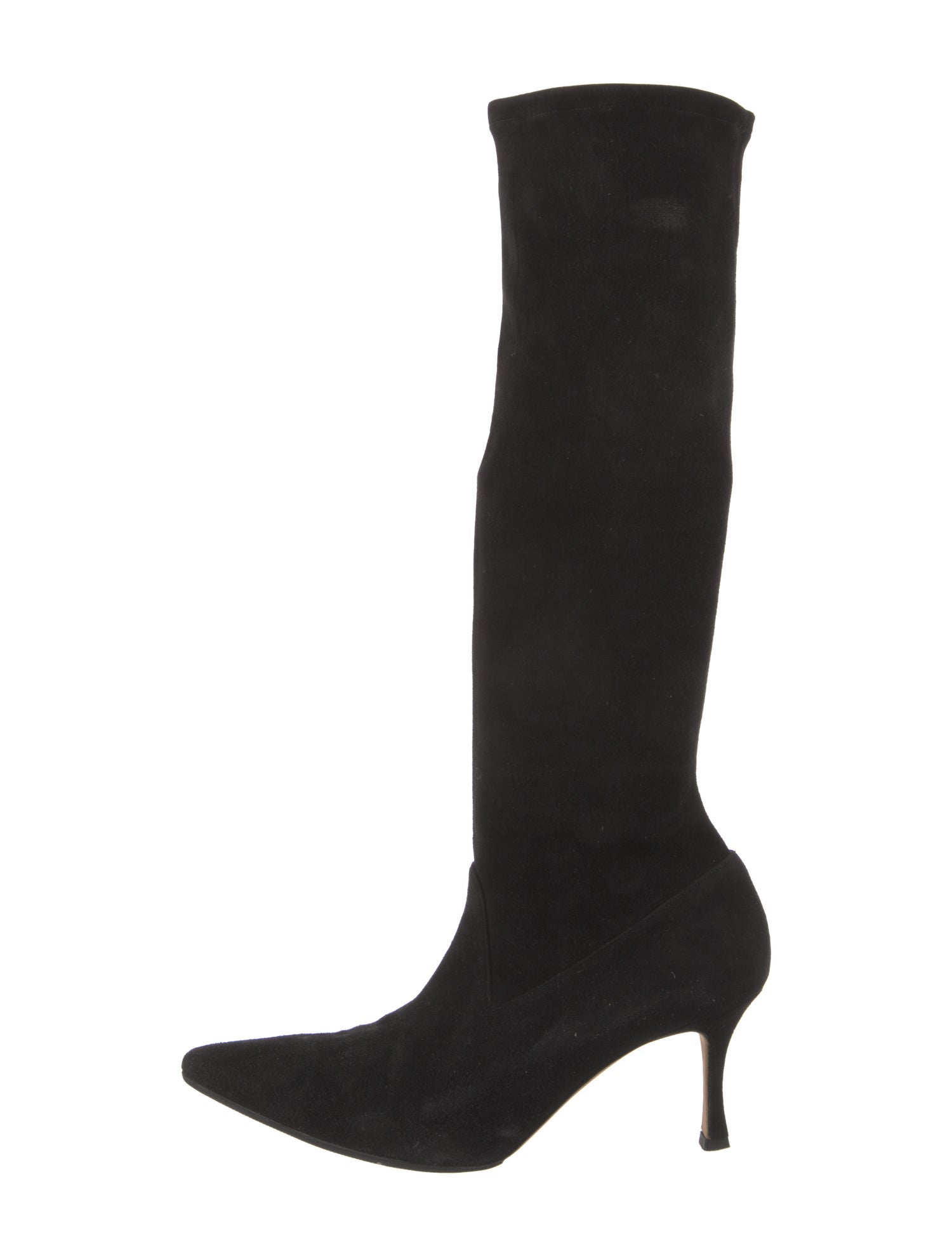 Manolo Blahnik Pascalarehi Suede Boots