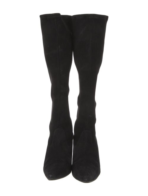 Manolo Blahnik Pascalarehi Suede Boots