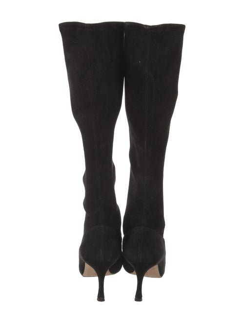 Manolo Blahnik Pascalarehi Suede Boots