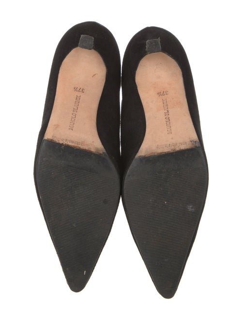 Manolo Blahnik Pascalarehi Suede Boots