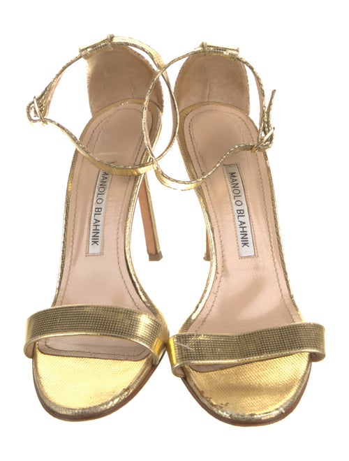 Manolo Blahnik Leather Sandals