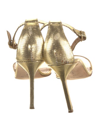 Manolo Blahnik Leather Sandals