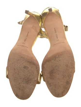 Manolo Blahnik Leather Sandals