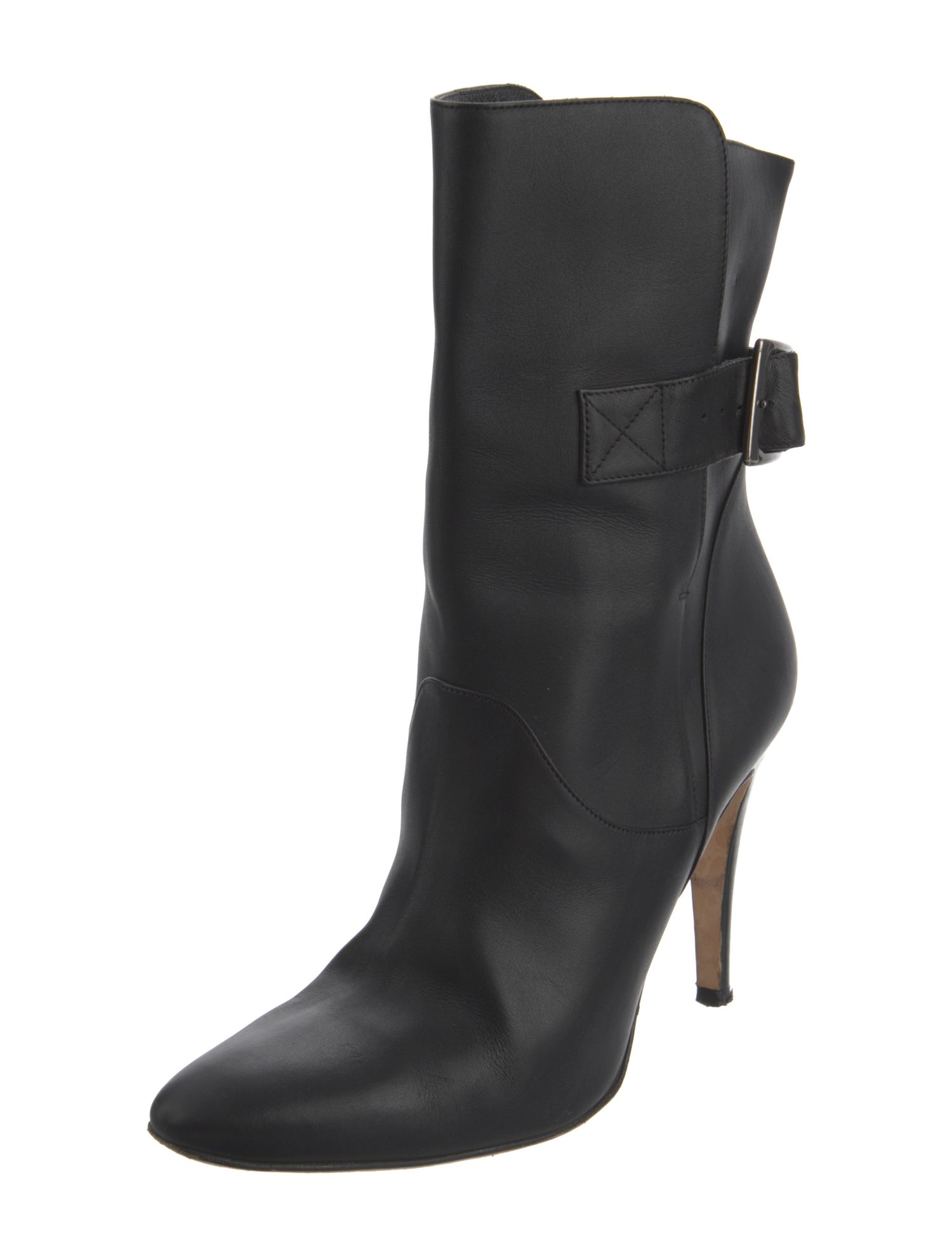 Manolo Blahnik Leather Boots