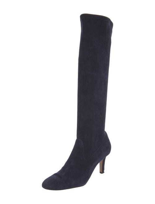 Manolo Blahnik Pamfilo Suede Boots