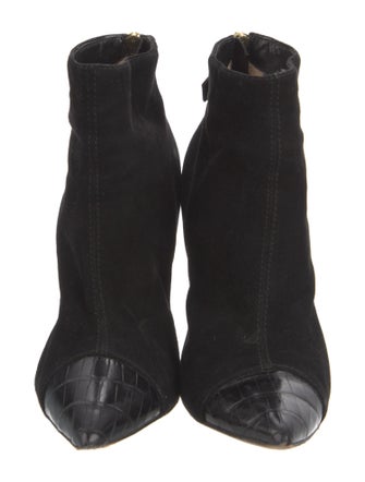 Manolo Blahnik Suede Boots