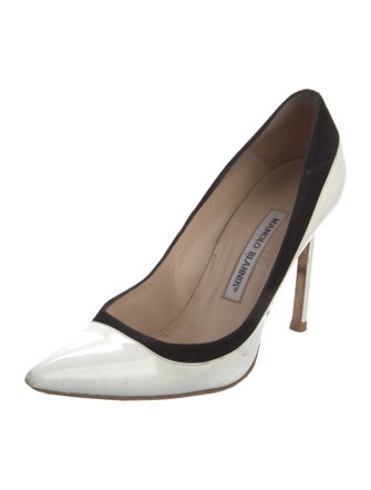 Manolo Blahnik Leather Pumps