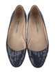 Manolo Blahnik Sequins Animal Print Ballet Flats