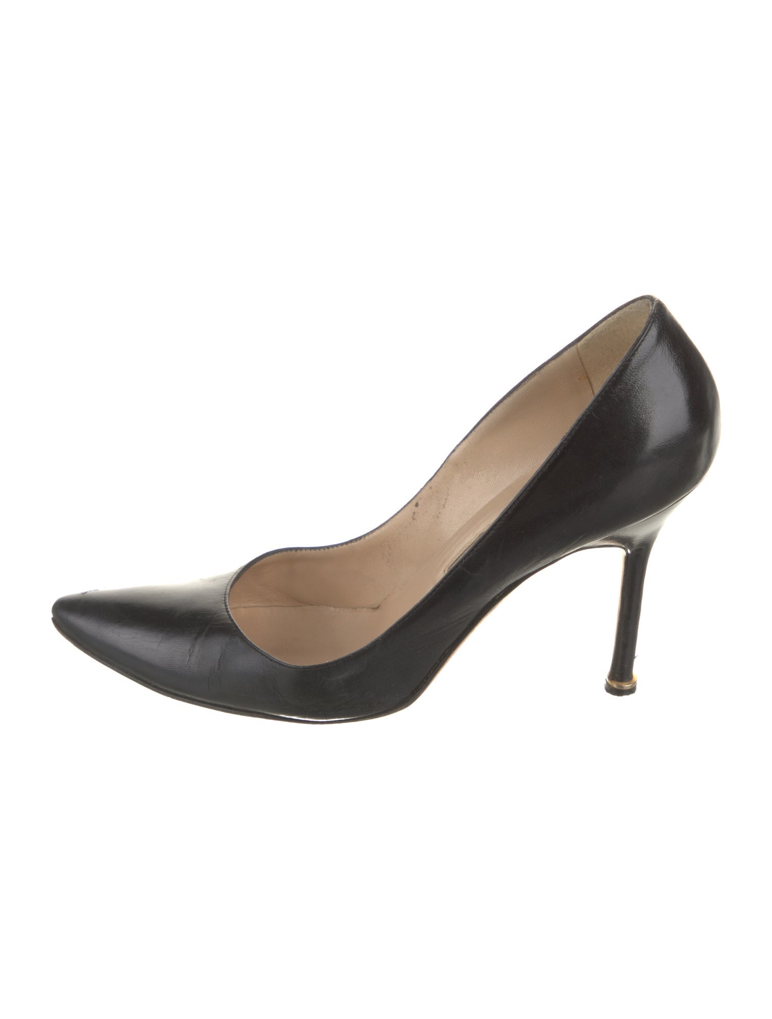 Manolo Blahnik BB Leather Pumps