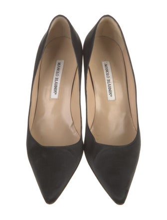 Manolo Blahnik Srila Satin Pumps