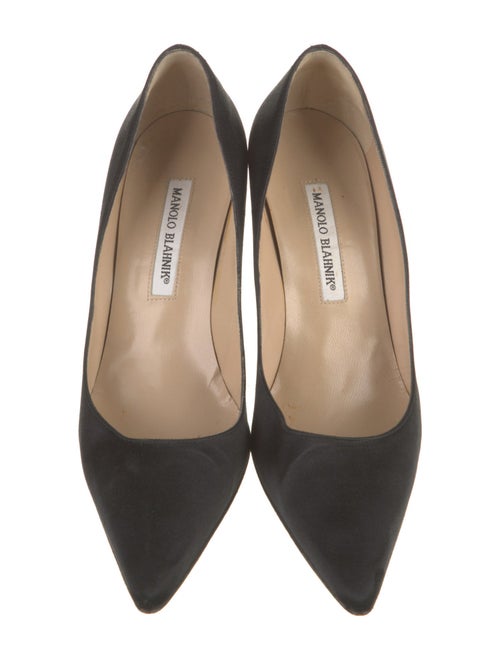 Manolo Blahnik Srila Satin Pumps