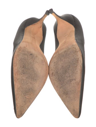 Manolo Blahnik Srila Satin Pumps