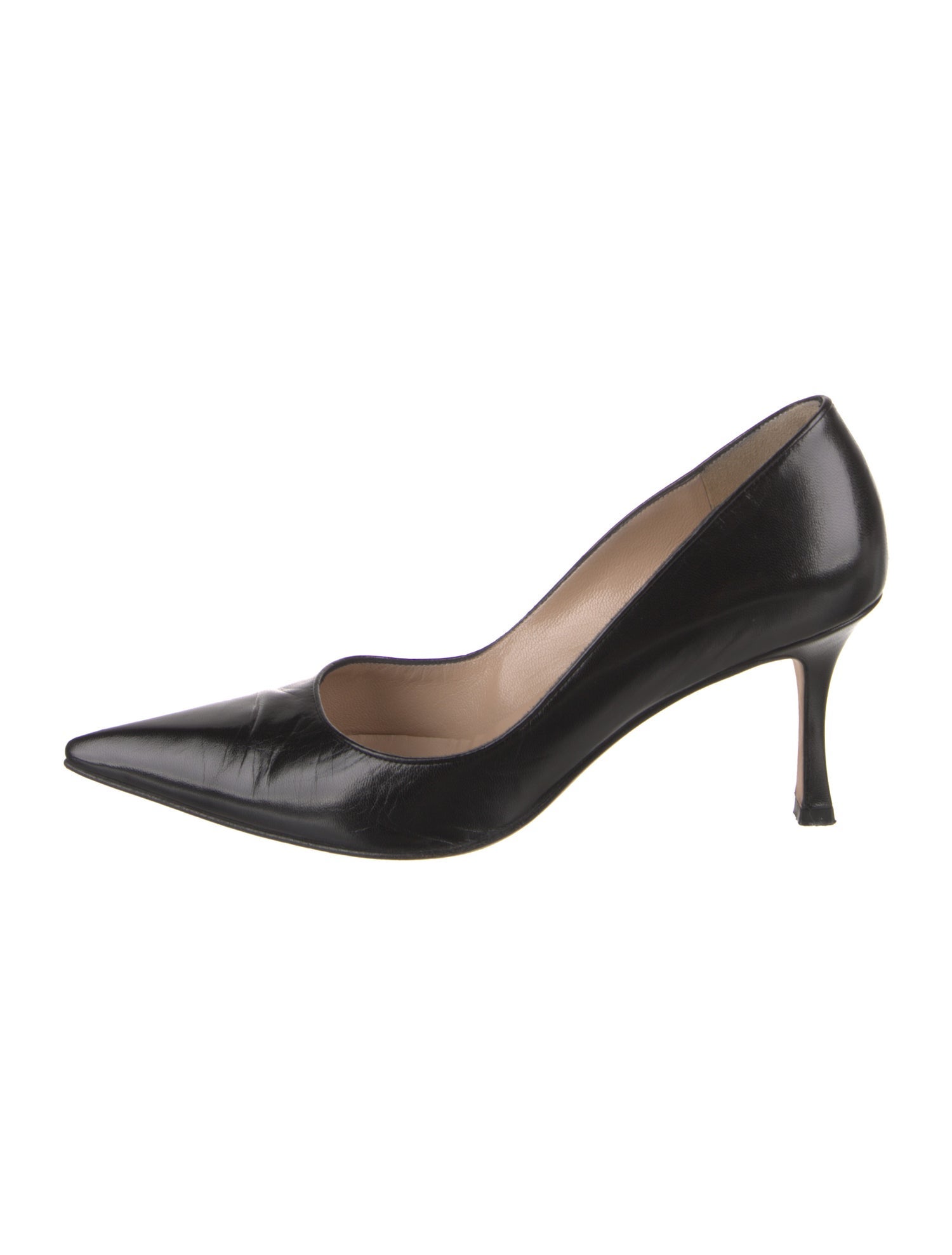 Manolo Blahnik Leather Pumps