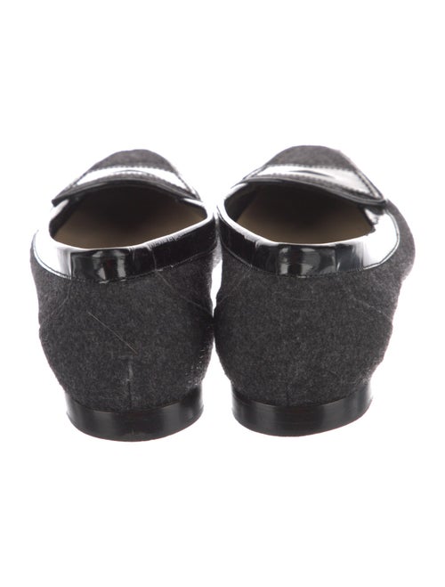 Manolo Blahnik Wool Loafers