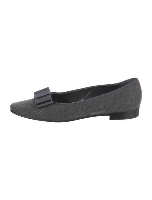 Manolo Blahnik Wool Flats