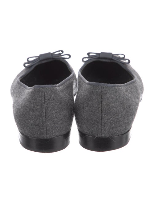 Manolo Blahnik Wool Flats
